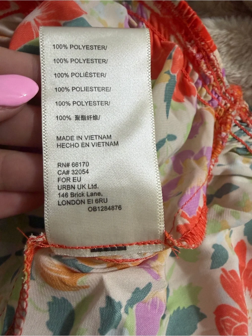 Free People Tied To You Floral Wrap Camisole Patchwork Floral Top